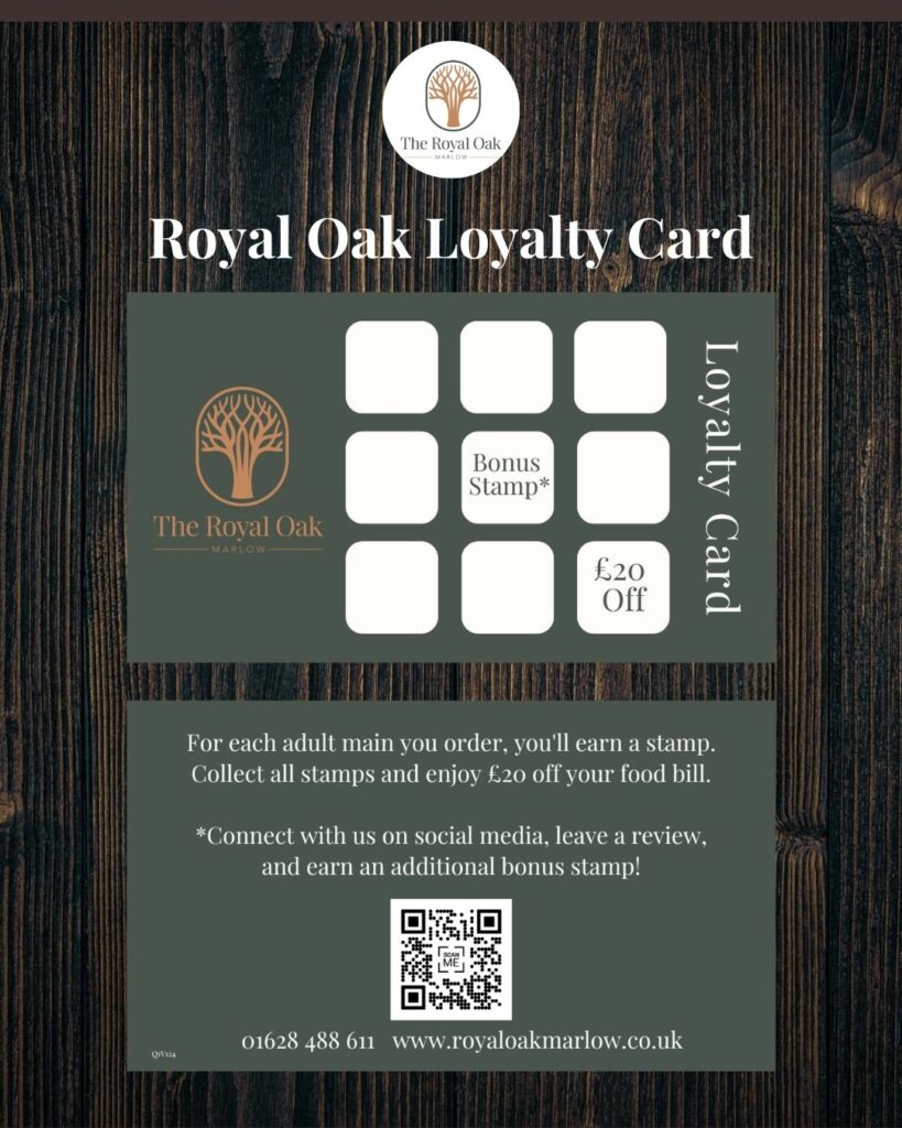 Royal Oak Loyalty Card
