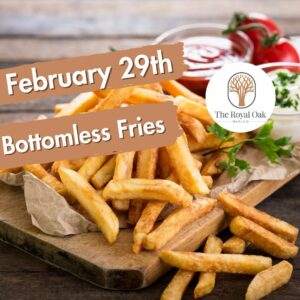 Bottomless Fries At The Royal Oak Marlow